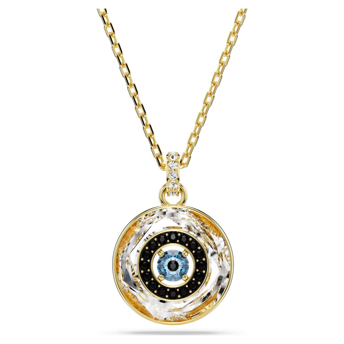 Swarovski Symbolica Pendant Evil Eye Small Multicolored Gold Tone 5692169