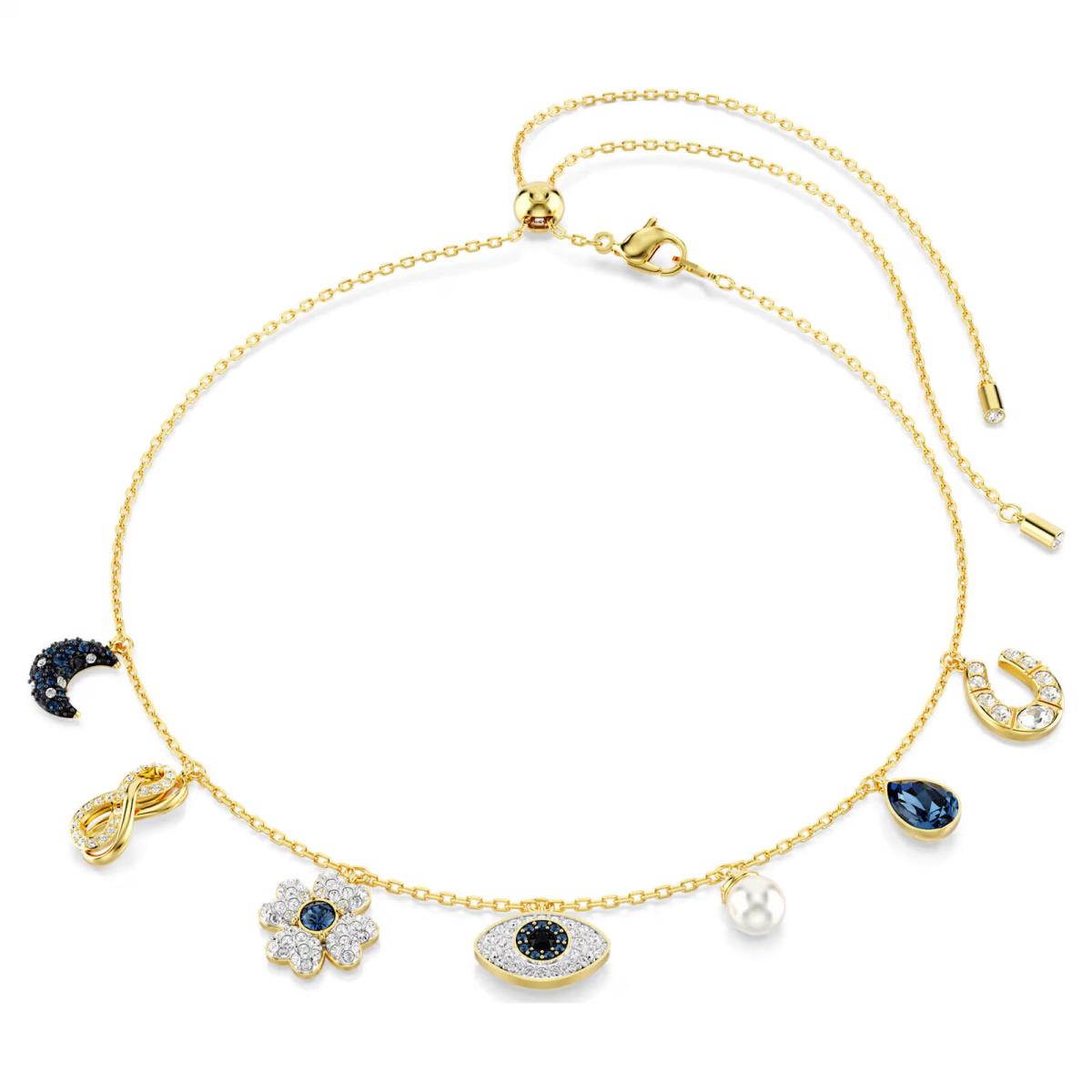 Swarovski Symbolica Choker Moon Infinity Clover Evil Eye Horseshoe 5692164