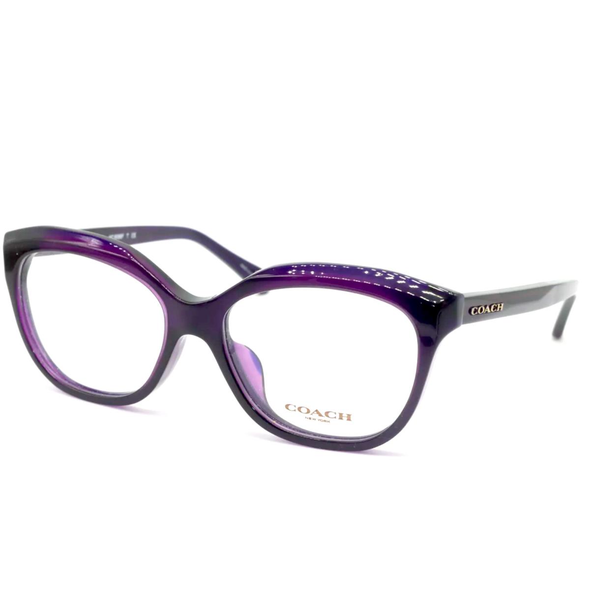 Coach HC 6096 5249 Purple Eyeglasses RX 51-16-135