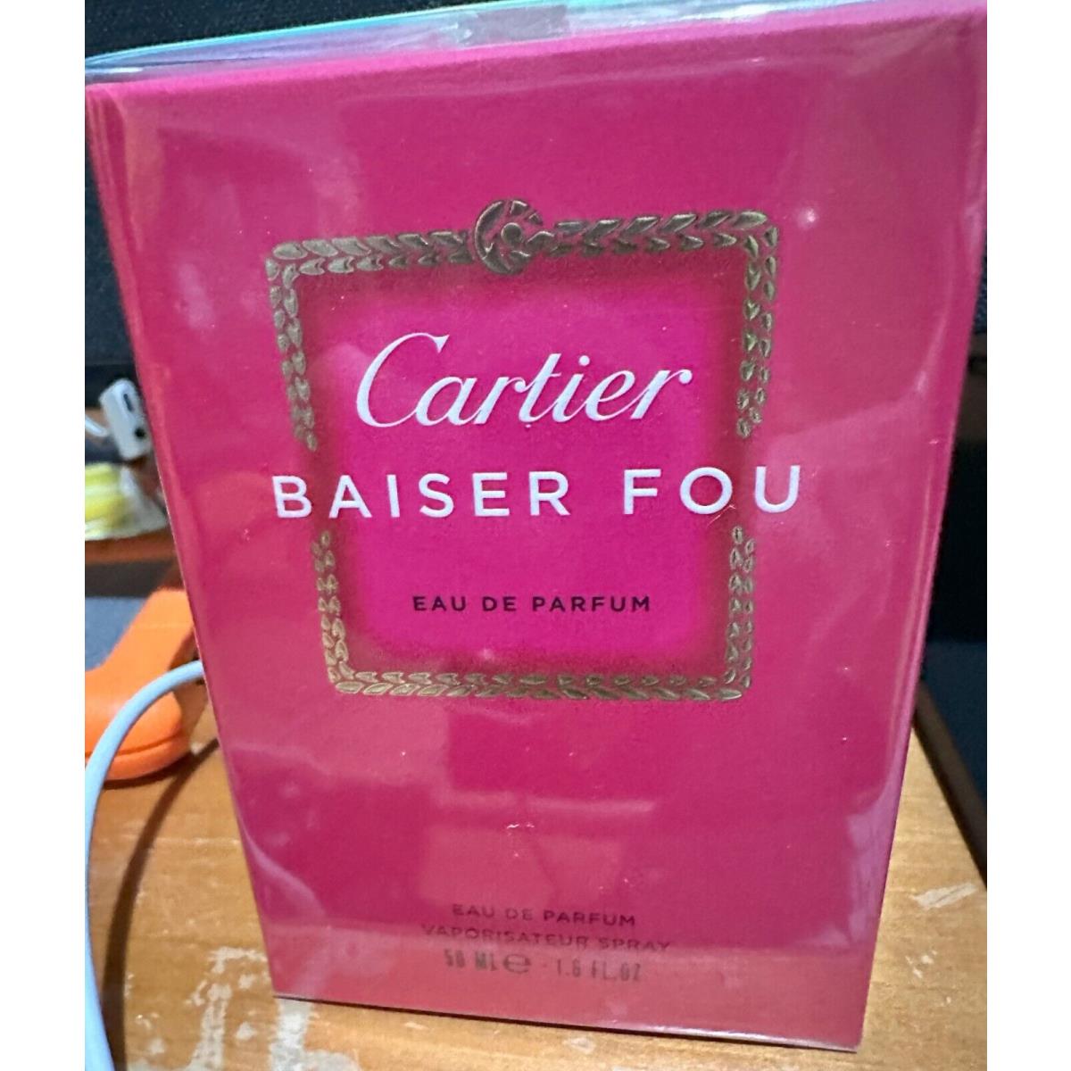 Cartier Baiser Fou Eau De Parfum Spray 50ML - 1.6 FL OZ