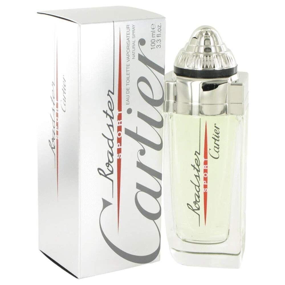 Cartier Roadster Sport Eau De Toilette 3.3 oz / 100 ml Spray For Men