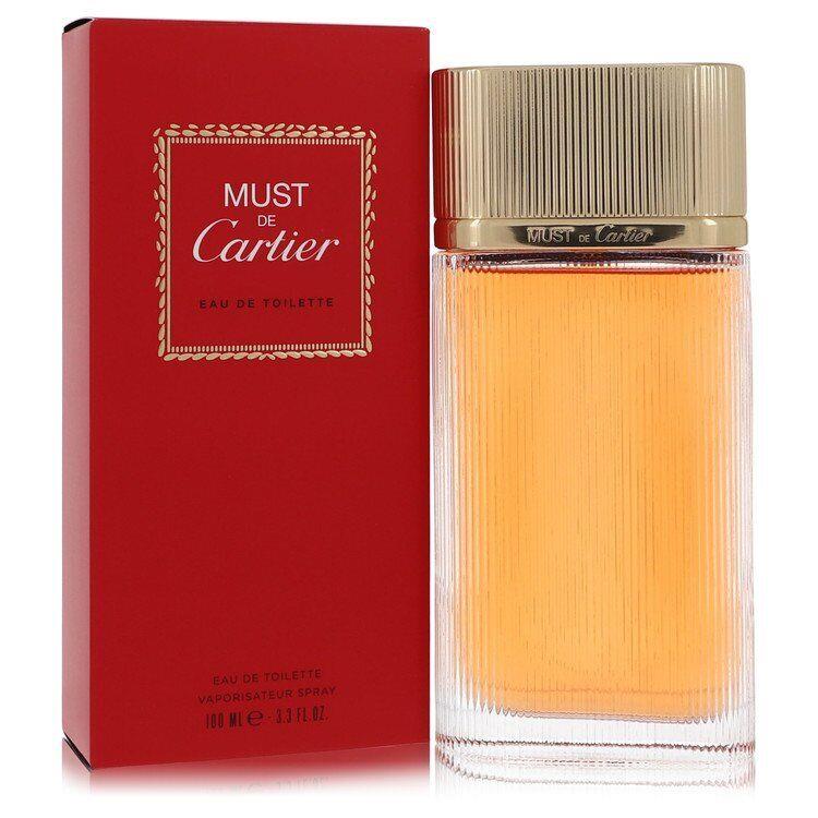 Must DE Cartier by Cartier Eau De Toilette Spray 3.4 oz / e 100 ml Women