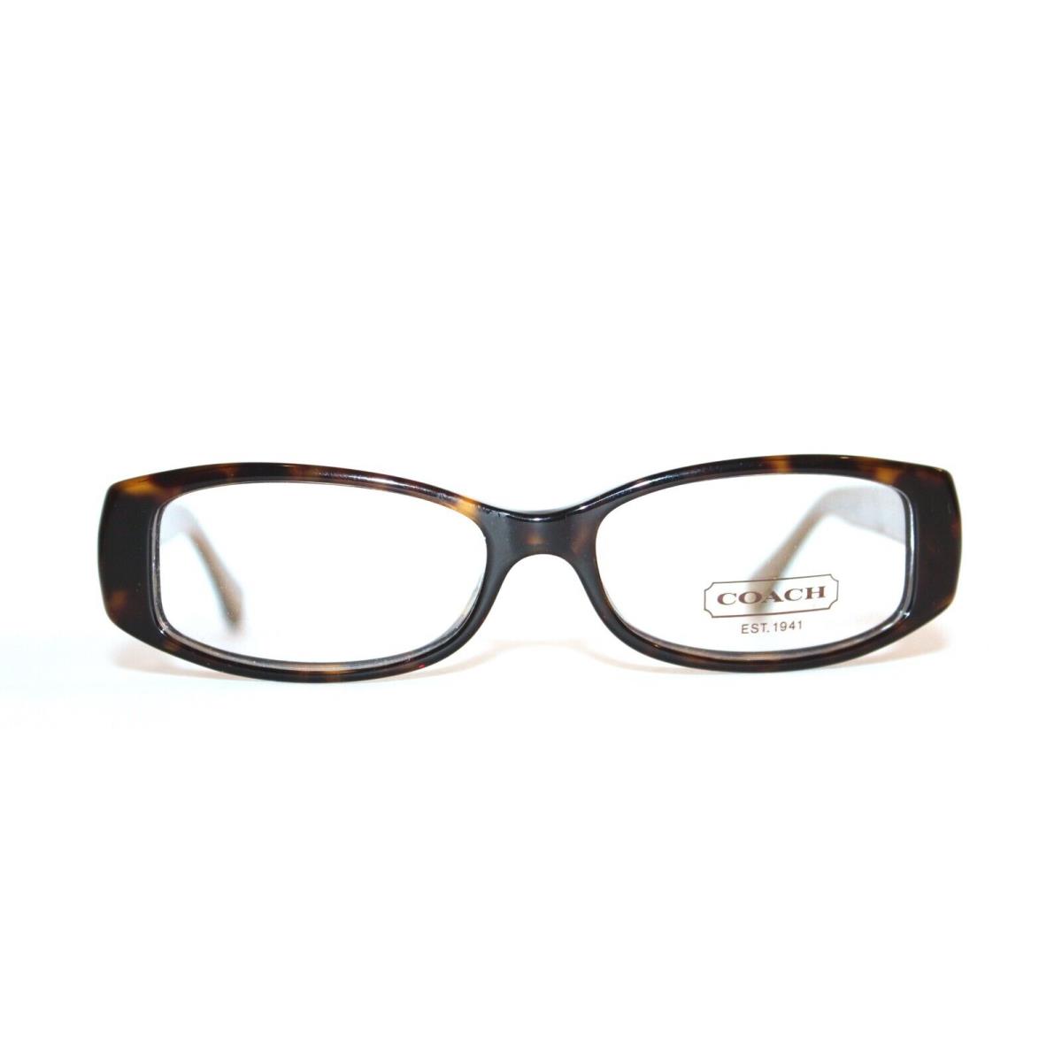 Coach HC 6033B 5033 Melinda Dark Tortoise Eyeglasses RX 51-15-135