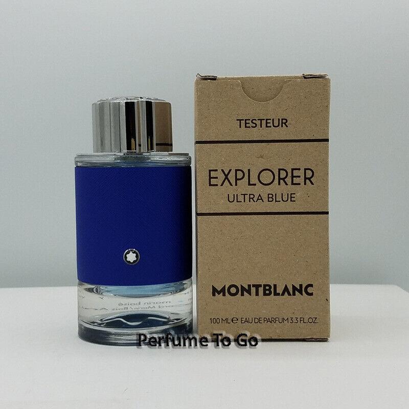 Montblanc Explorer Ultra Blue For Men 3.3 oz 100 ml Edp Spray Tester