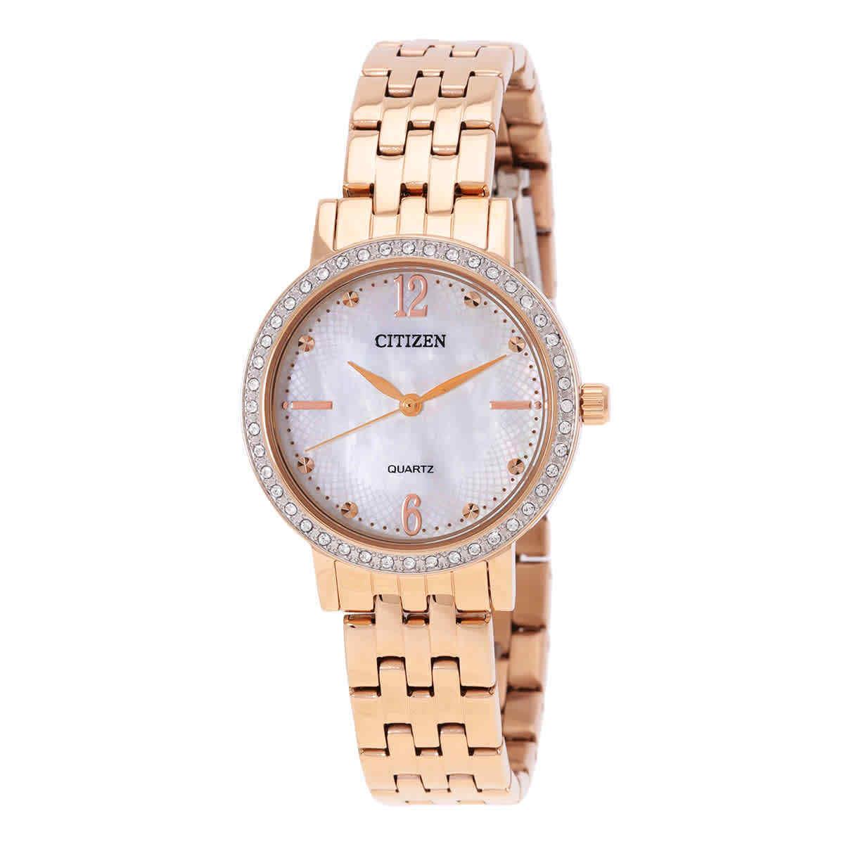 Citizen Quartz Crystal Ladies Watch EL3103-57D