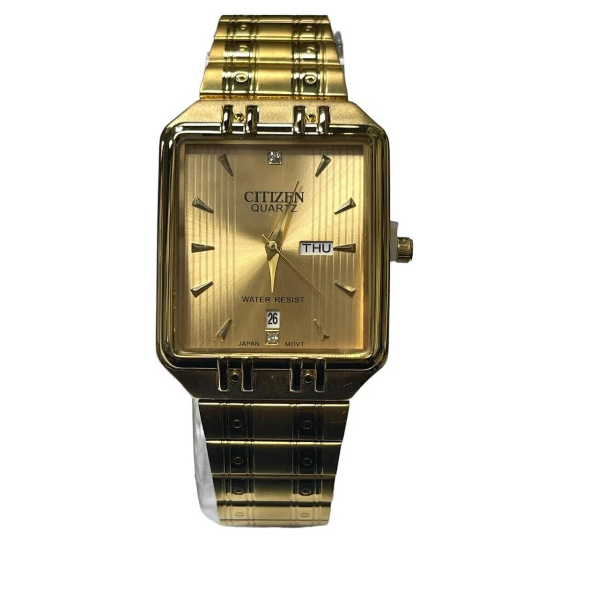 Citizen Watch Men Gold Tone-668082