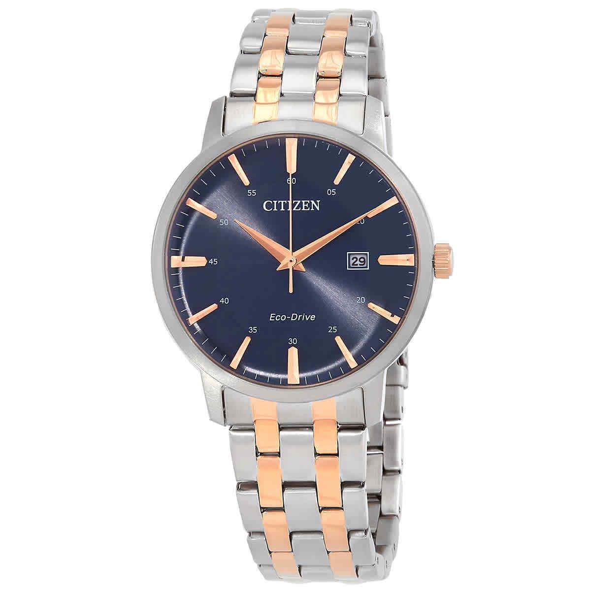 Citizen Eco-drive Blue Dial Men`s Watch BM7466-81L