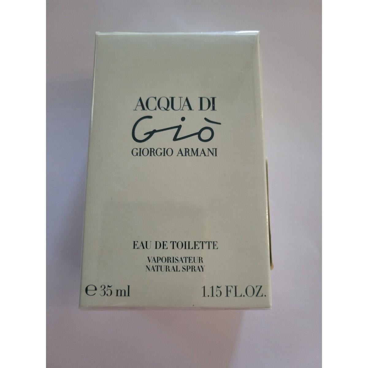 Acqua Di Gio Giorgio Armani Edt 35ml /1.15oz Spray