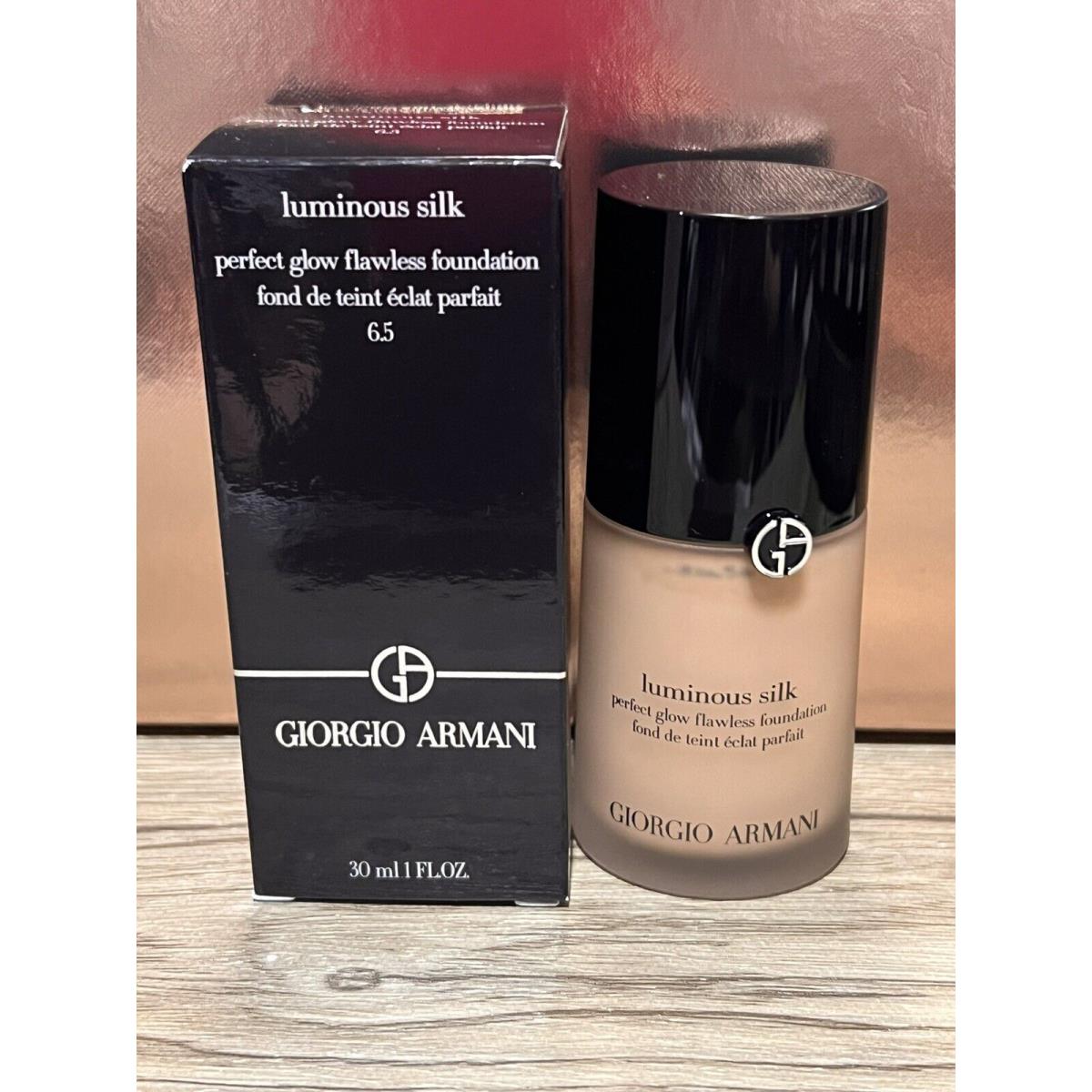 6.5 Giorgio Armani 1 Oz. Luminous Silk Foundation 6.5