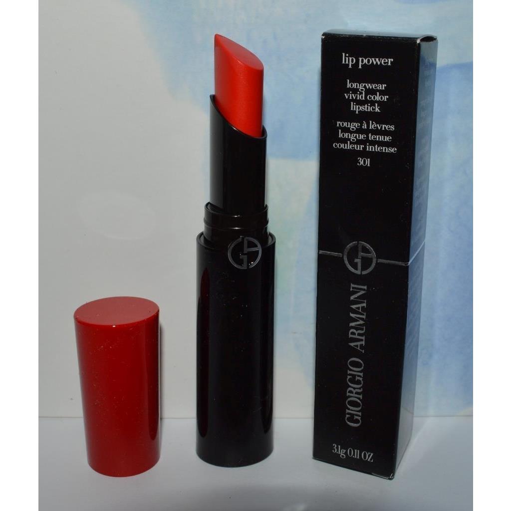 Giorgio Armani Friendly 301 Lip Power Longwear Lipstick Full Size