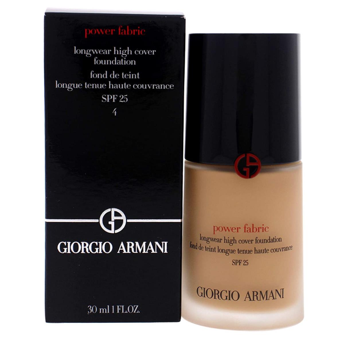 Giorgio Armani Power Fabric Longwear High Cover Foundation Spf 25-4 Women Founda