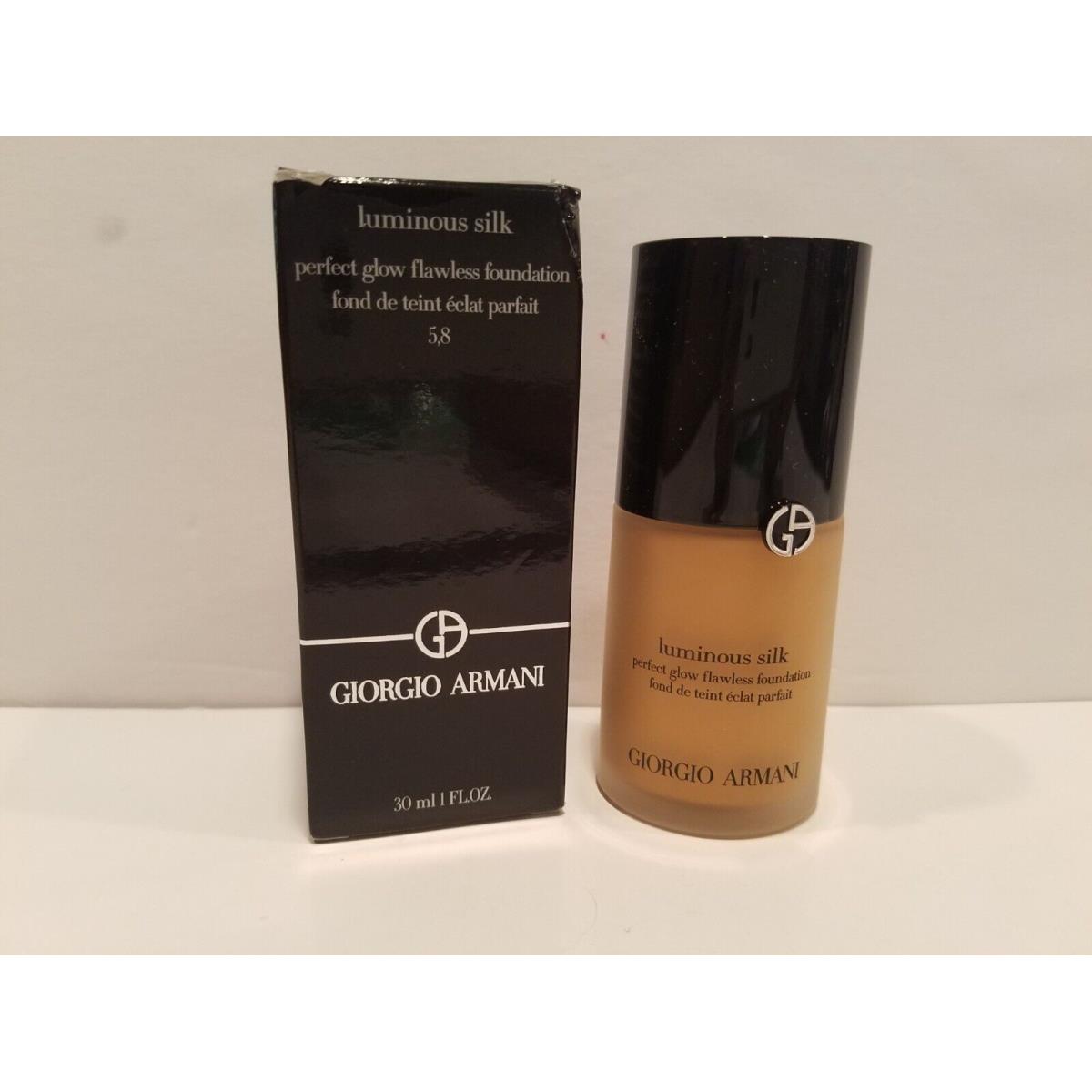 Giorgio Armani Luminous Silk Perfect Glow Flawless Foundation 5.8 1 Fl Oz