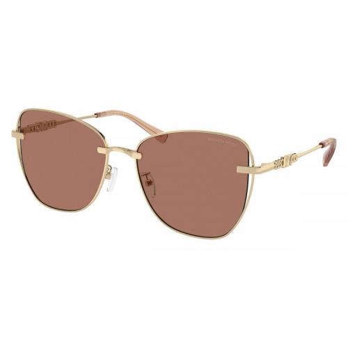 Michael Kors Women`s 59mm Light Gold Shiny Sunglasses MK1158D-101403-59