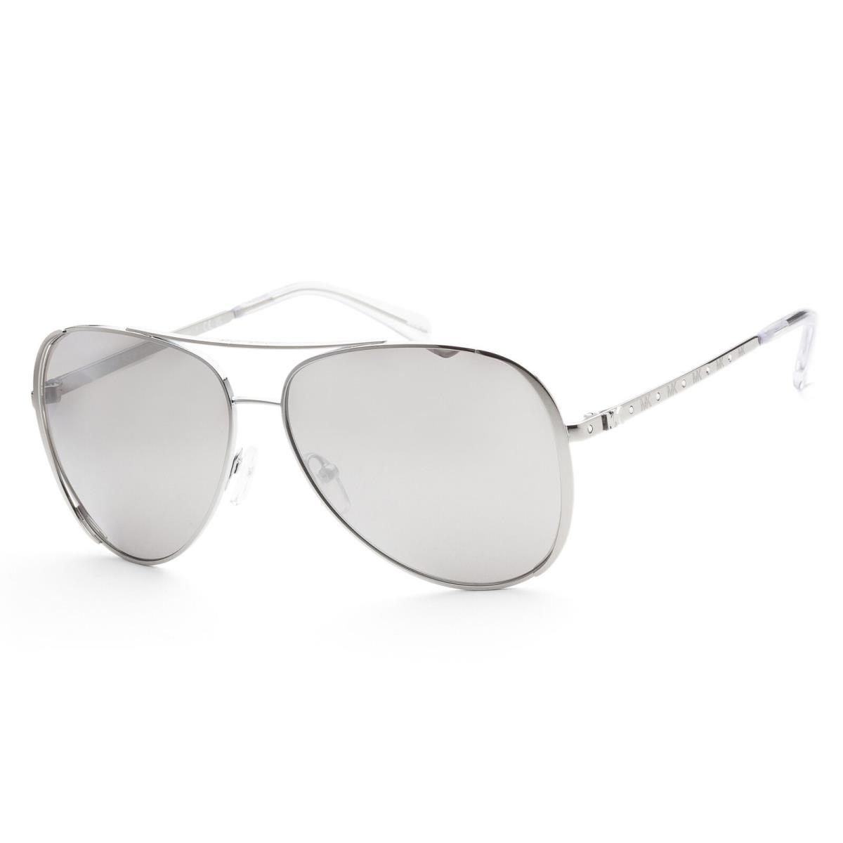 Michael Kors Women`s 60mm Silver Sunglasses MK1101B-11536G