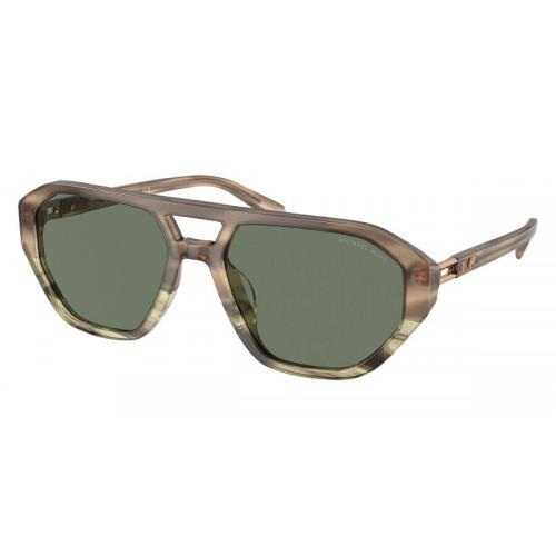 Michael Kors Men`s 57mm Olive Tortoise Sunglasses MK2219U-39633H-57