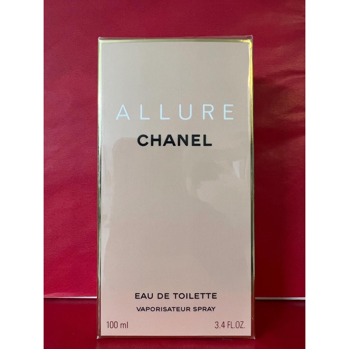 Chanel Allure Edt Spray Women 3.4 oz / 100 ml - Box