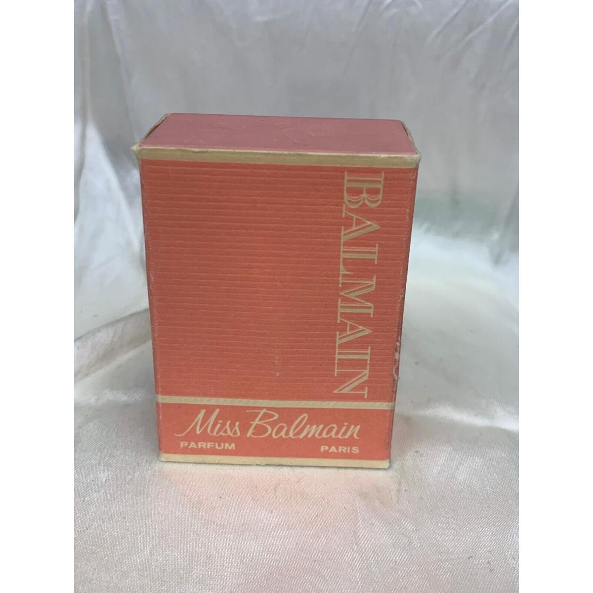 Pierre Balmain Miss Balmain 4ml Parfum Vintage Splash