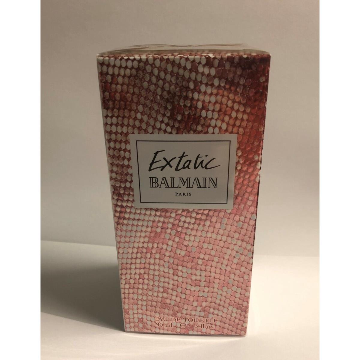 Extatic by Balmain 3.0oz /90 ml Eau De Toilette Women Spray Sealed