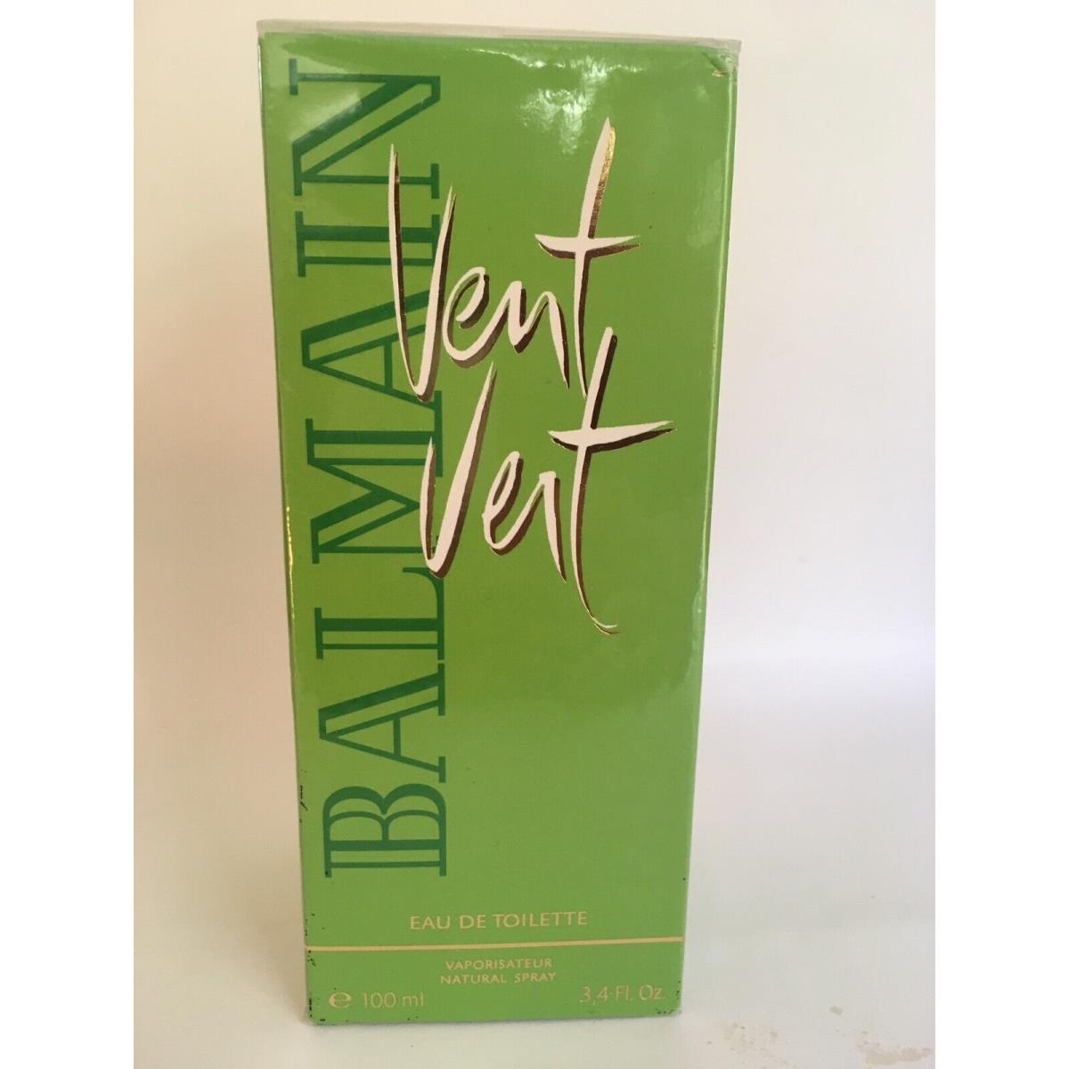 Vent Vert by Pierre Balmain 3.4oz Edt Spray Women Rare