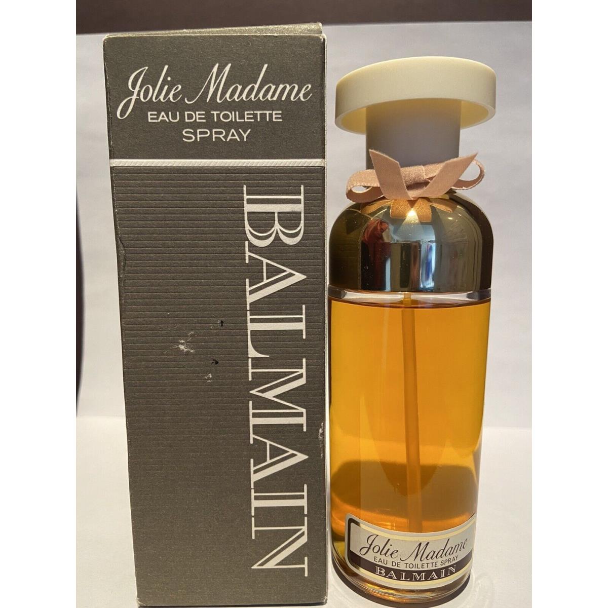 Jolie Madame by Balmain Eau de Toilette Spray For Women 85g Vintage