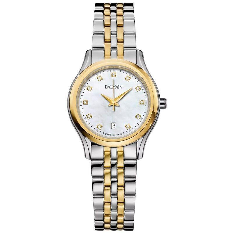 Balmain Beleganza 27.5mm Two-tone Quartz Diamond Women`s Watch B83423986