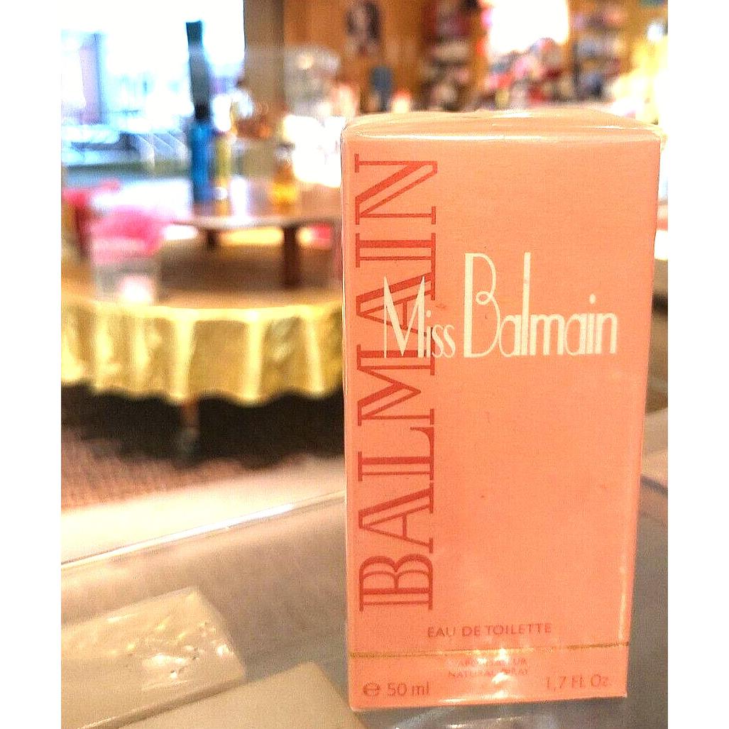 Miss Balmain 50 ml Eau de Toilette Spray Retail Box