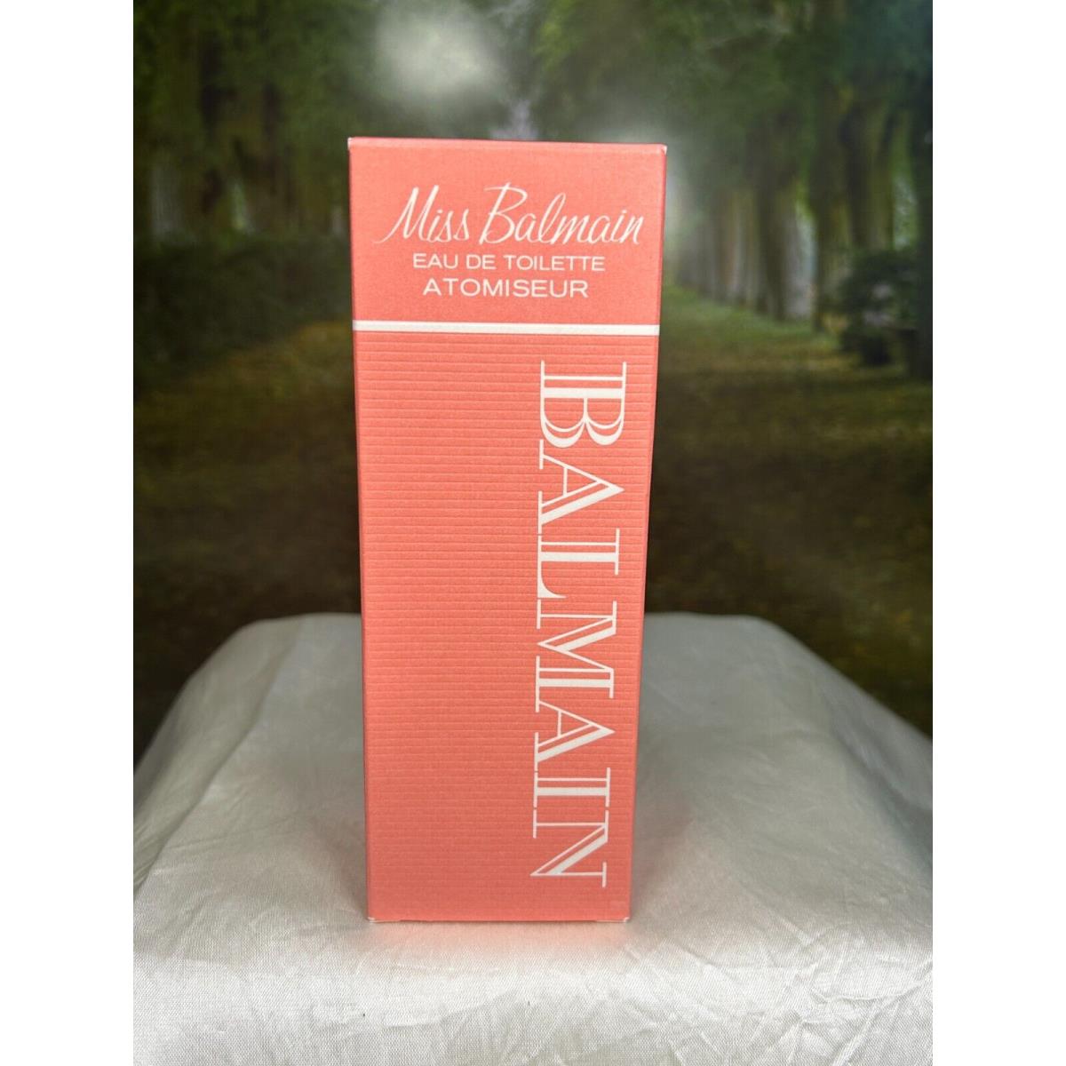 Miss Balmain 85ML Edt Vintage Spray