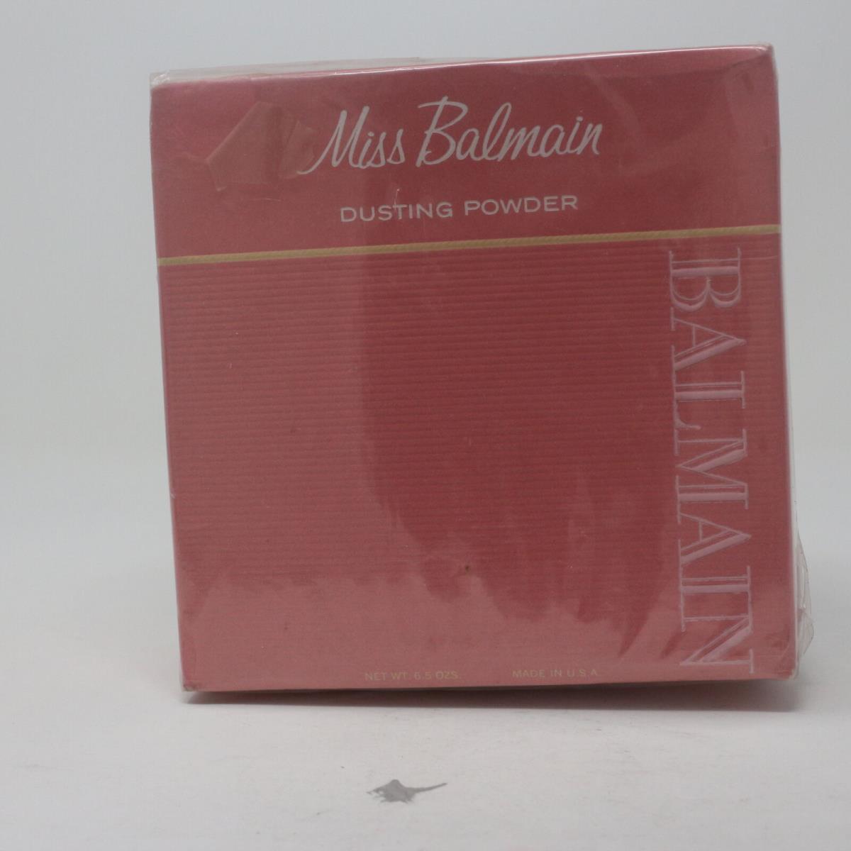 Balmain Miss Balmain Dusting Powder 6.5oz/ml Vinatage