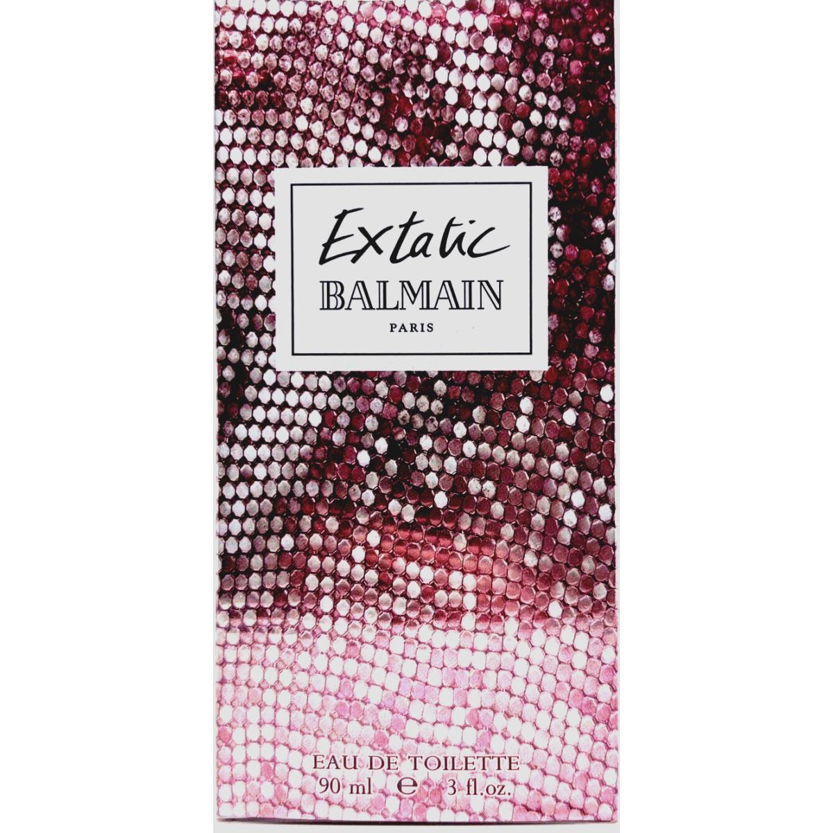 Balmain Extatic Eau DE Toilette Spray For Women 3.0 Oz / 90 ml