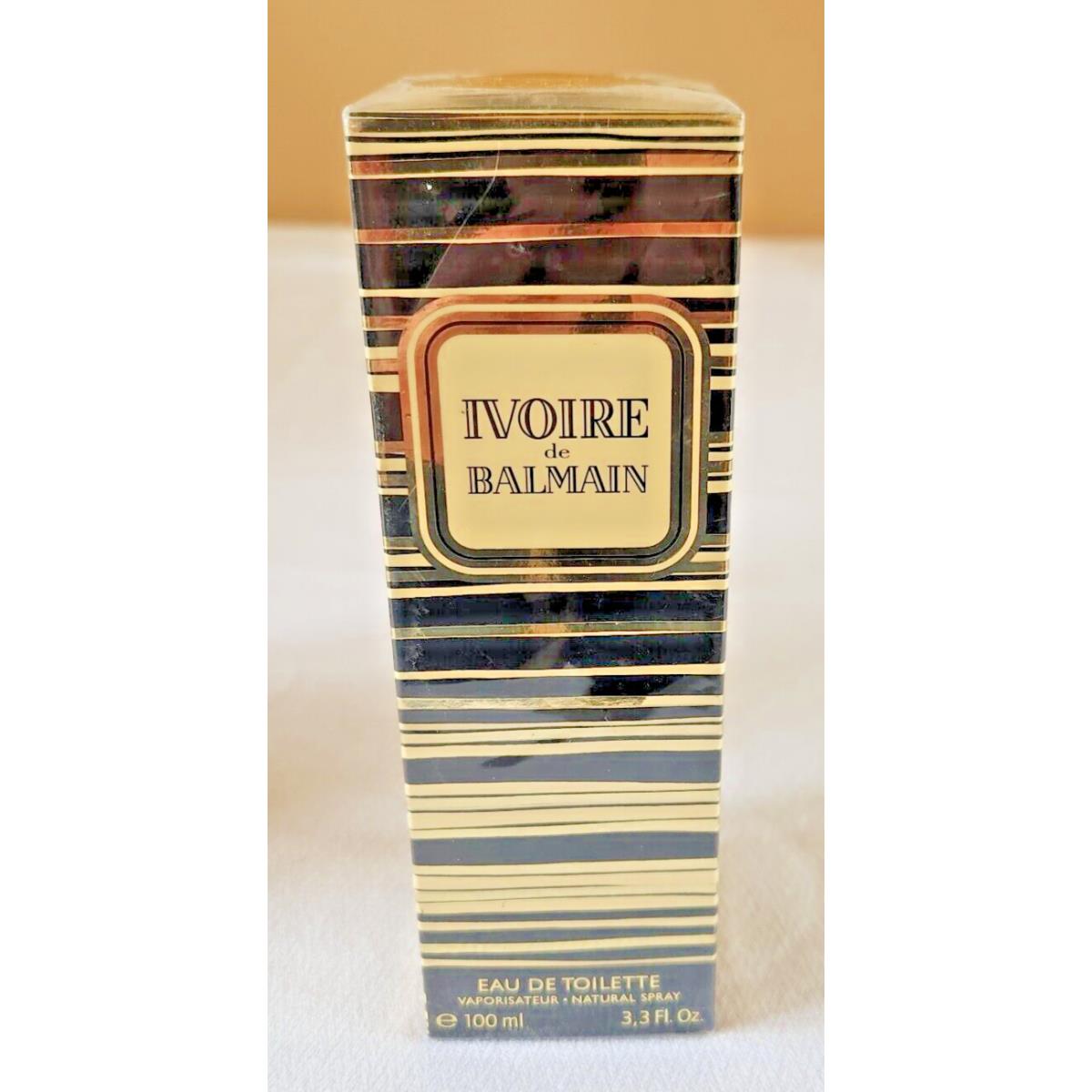 Ivoire DE Balmain by Balmain Spray Edt 3.3 oz 100 ml Old Design Large