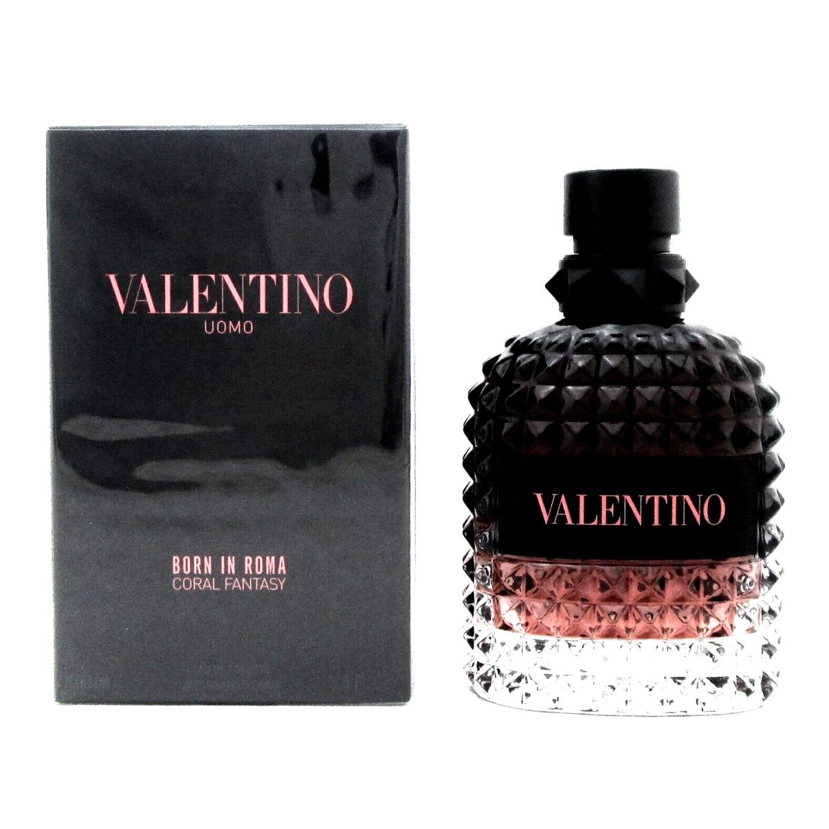 Valentino Uomo Born In Roma Coral Fantasy 3.4 Oz. Edt Spray For Men