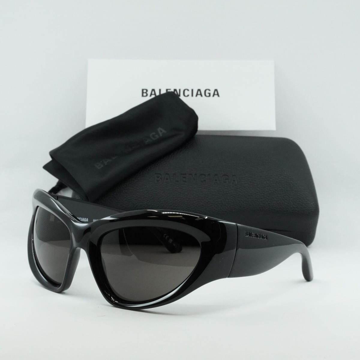 Balenciaga BB0228S 001 Black/grey 64-20-120 Sunglasses