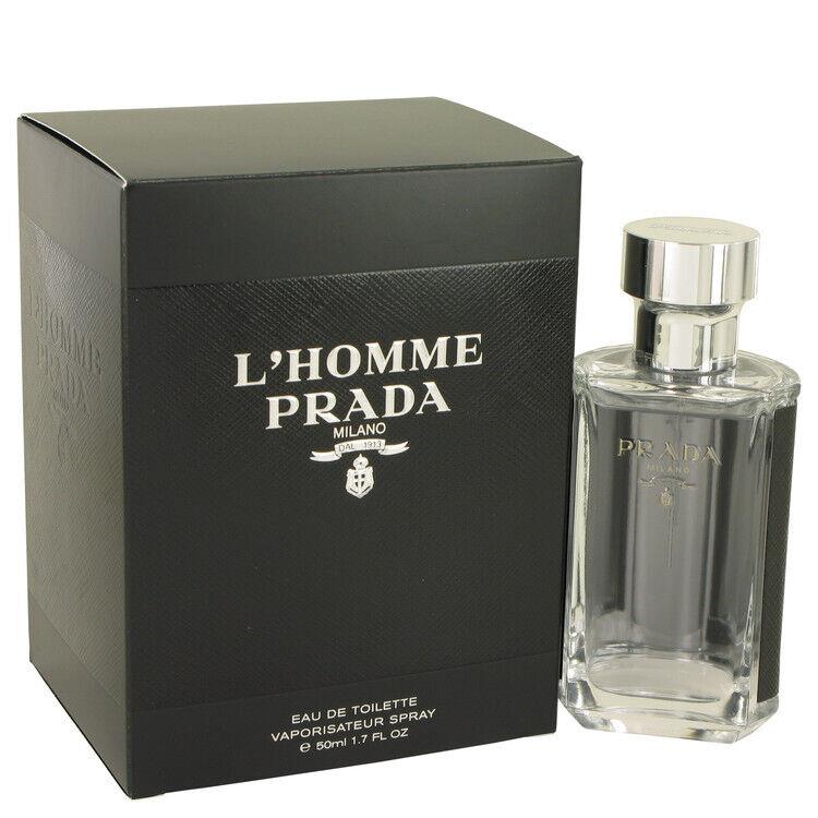 Prada L`homme by Prada Eau De Toilette Spray 1.7 oz For Men