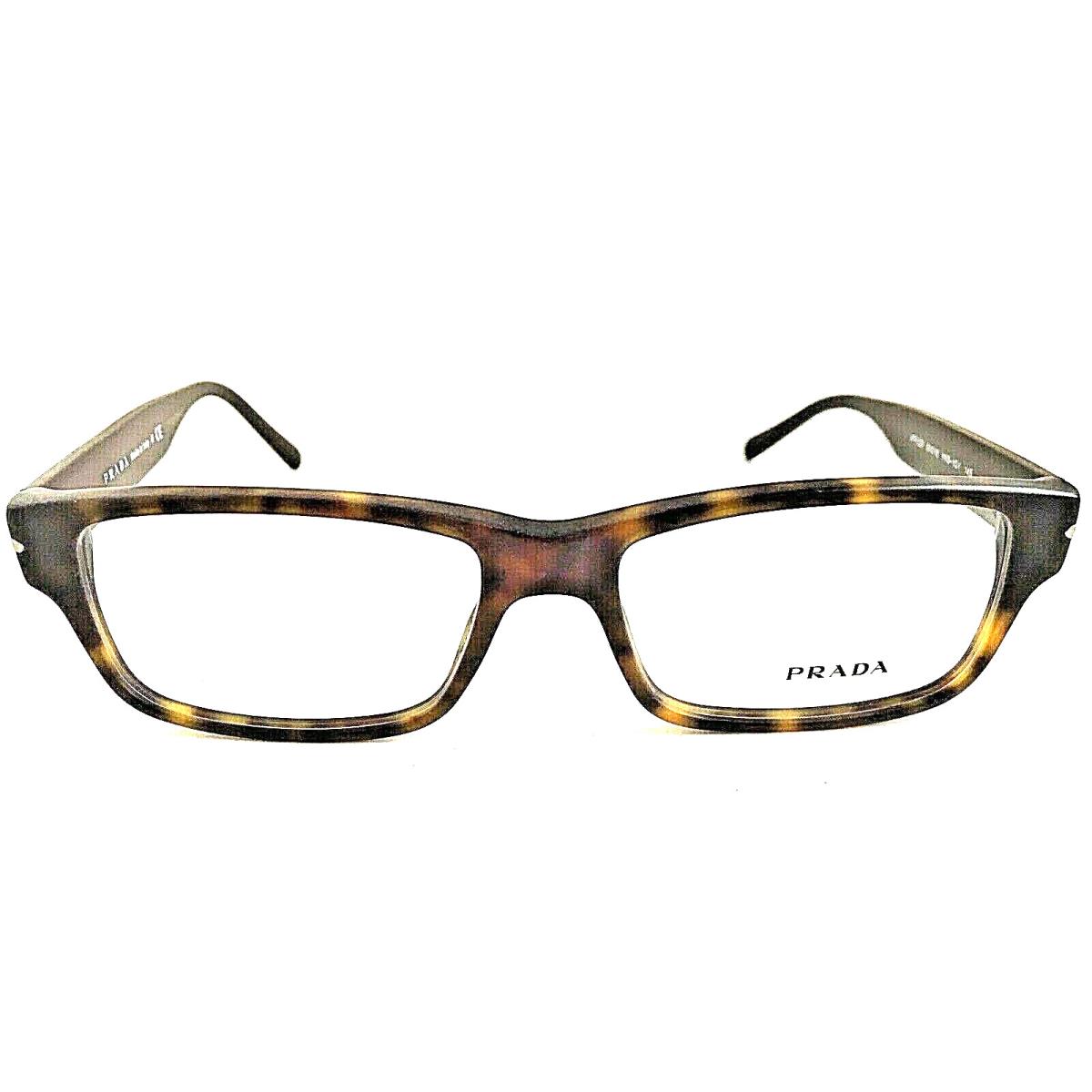 Prada Vpr 2R2 Qah 54mm Tortoise Men`s Eyeglasses Frame 8 - Frame: Tortoise