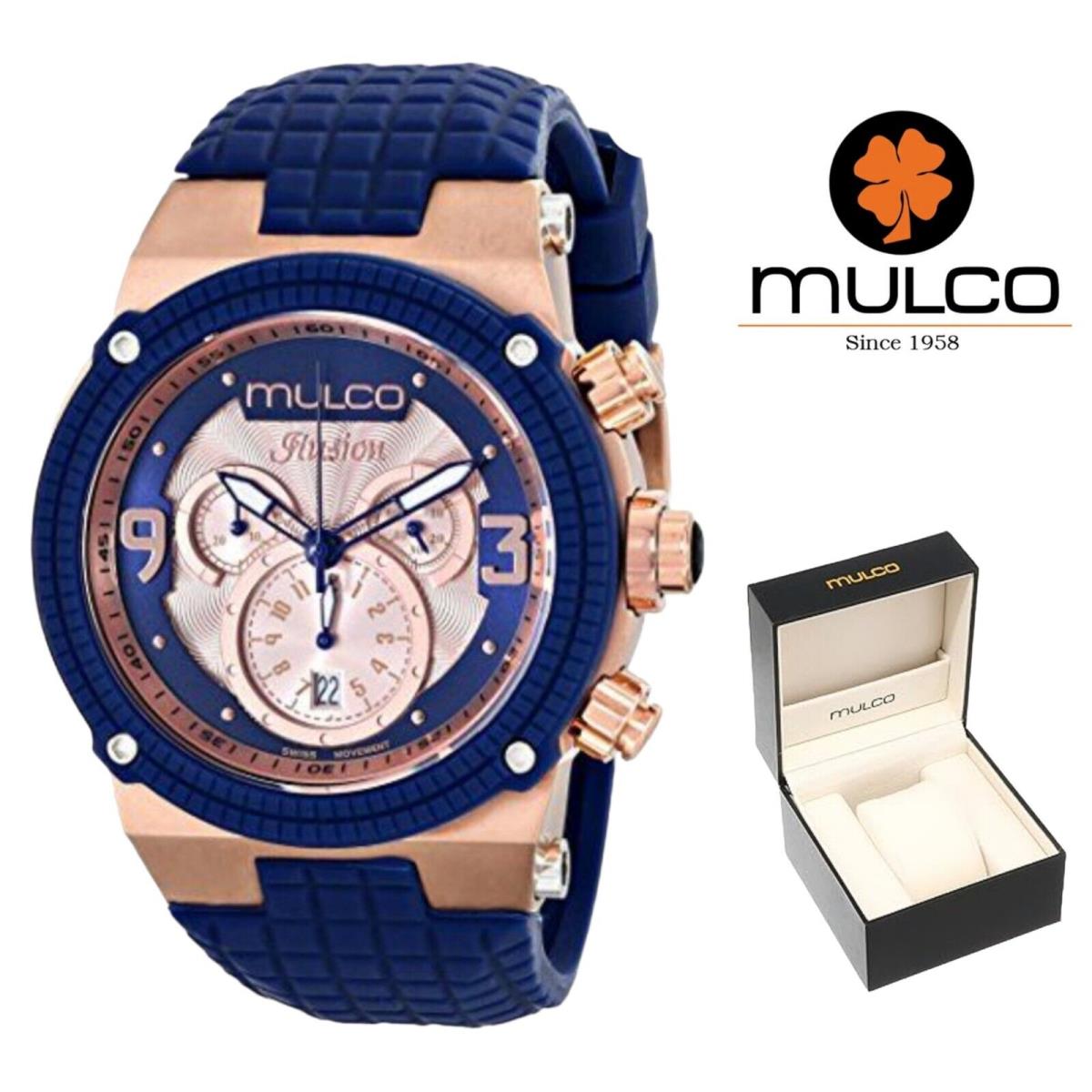 Mulco Ilusion Watch MW5-12140-043 Swiss Movement and Sapphire Crystal