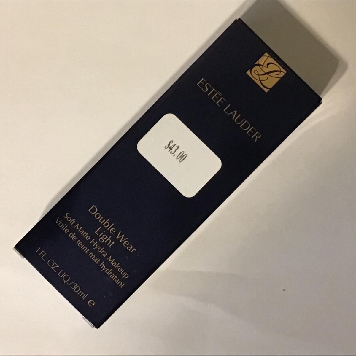 Estee Lauder Double Wear Light Soft Matte Hydra Makeup 1C0 Shell Htf