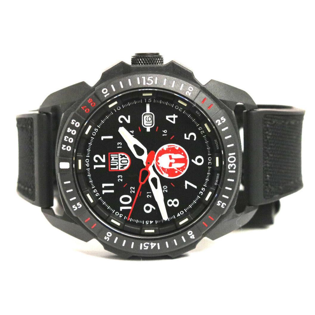 Luminox Spartan Quartz Black Dial Men`s Watch XS.3501.SPARTAN