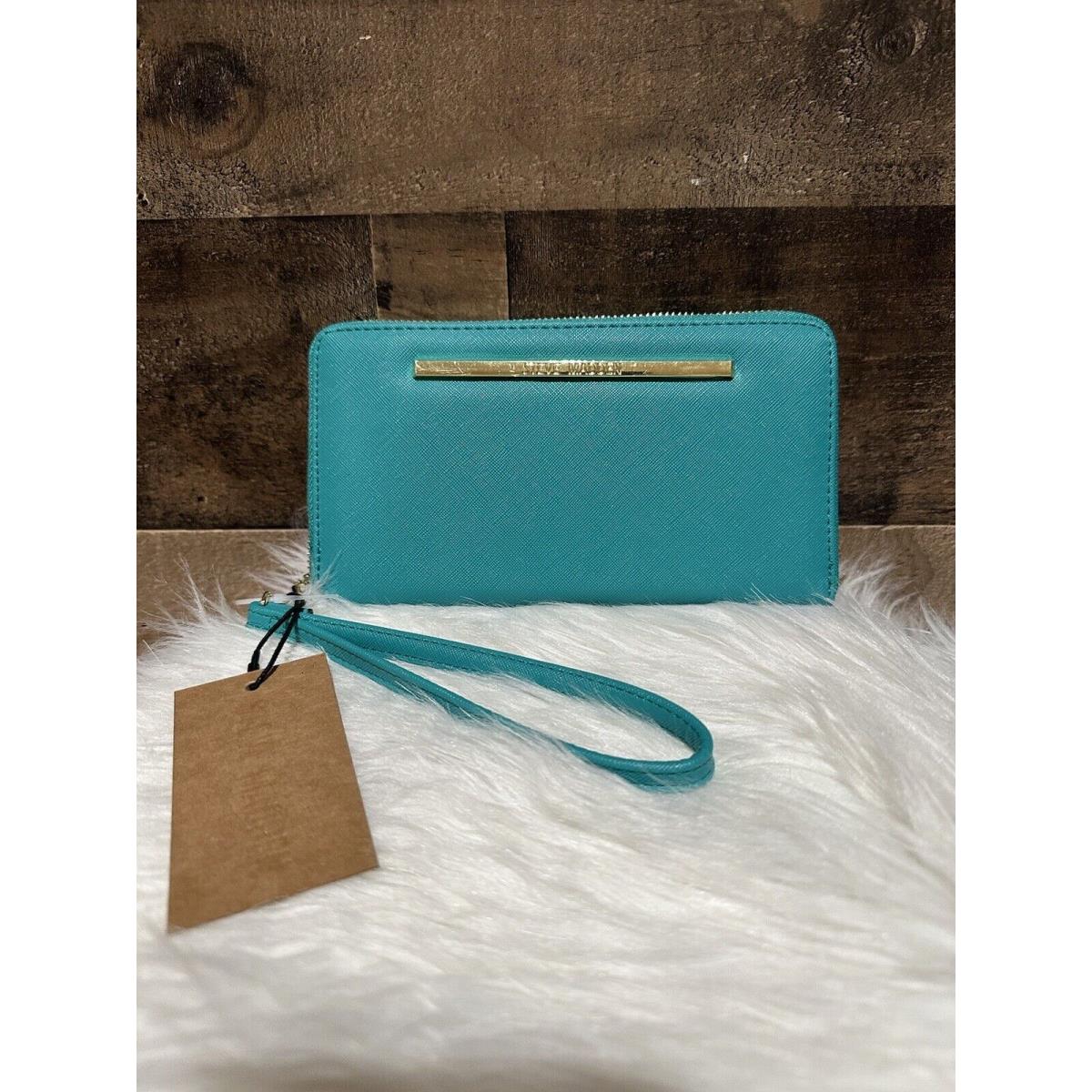 Steve Madden Teal Wallet Zip Bzippy