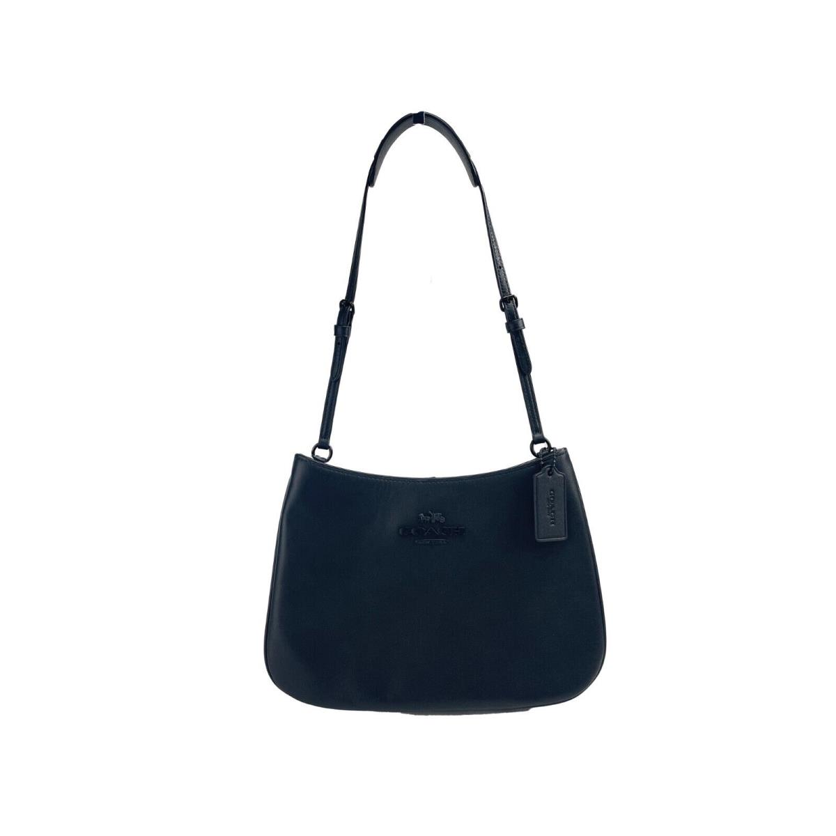 Coach CP101 Penelope Black Leather Shoulder Bag