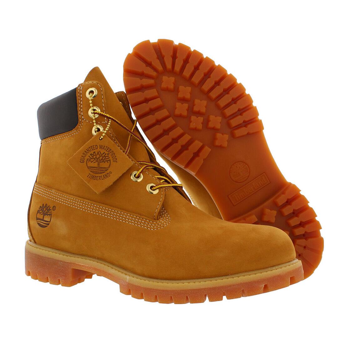 Timberland Classic 6 Basic Waterproof Boots Men`s Shoe - Brown, Main: Brown