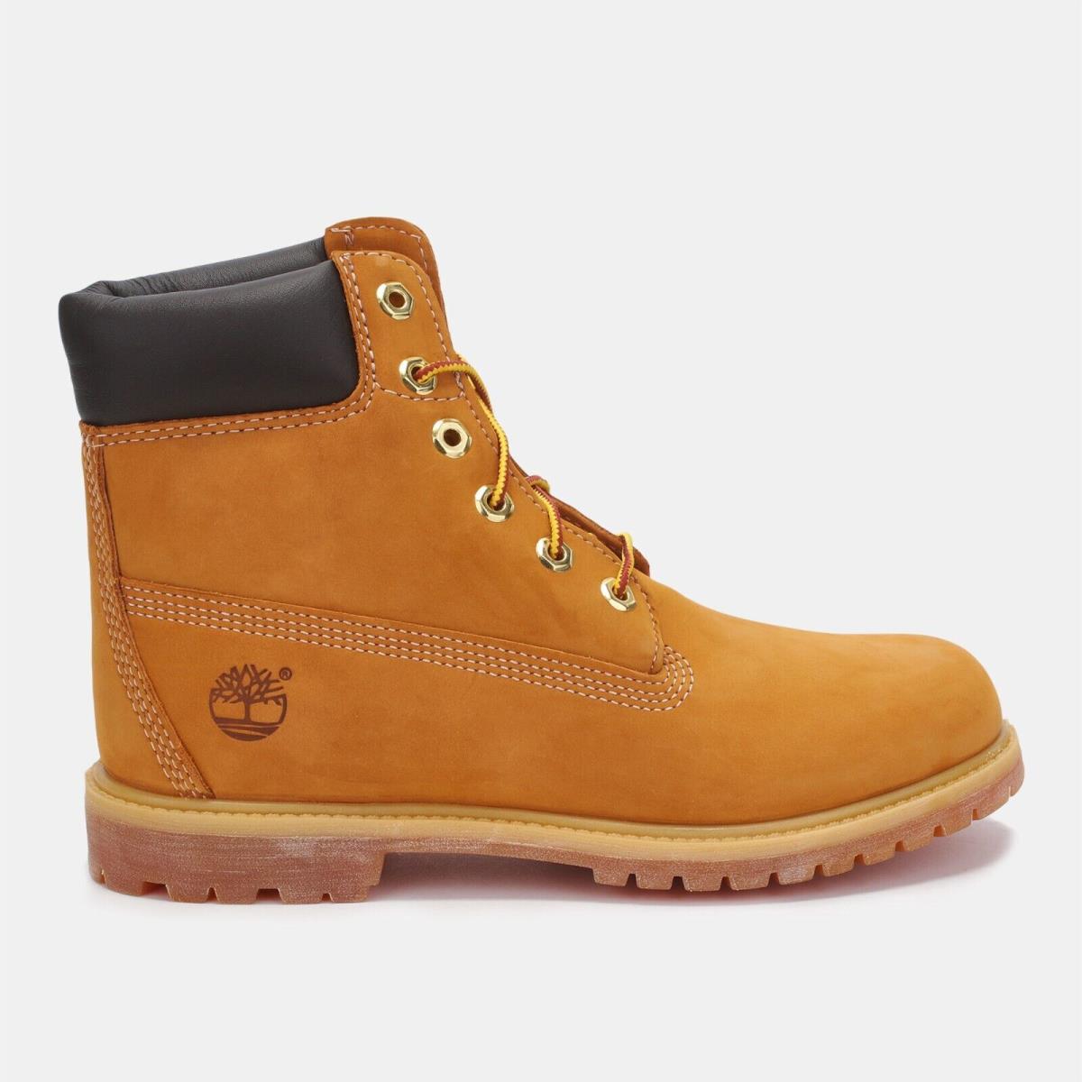 Timberland 6 Inch Premium Women s Wide Sizes Boots Nubuck Wheat Boots