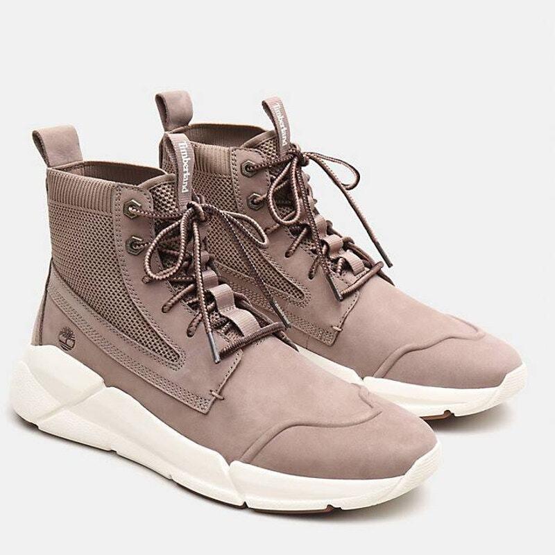 Timberland Urban Move Chukka Sneaker Boots Lace Up Nubuck Leather Taupe Mens 8.5