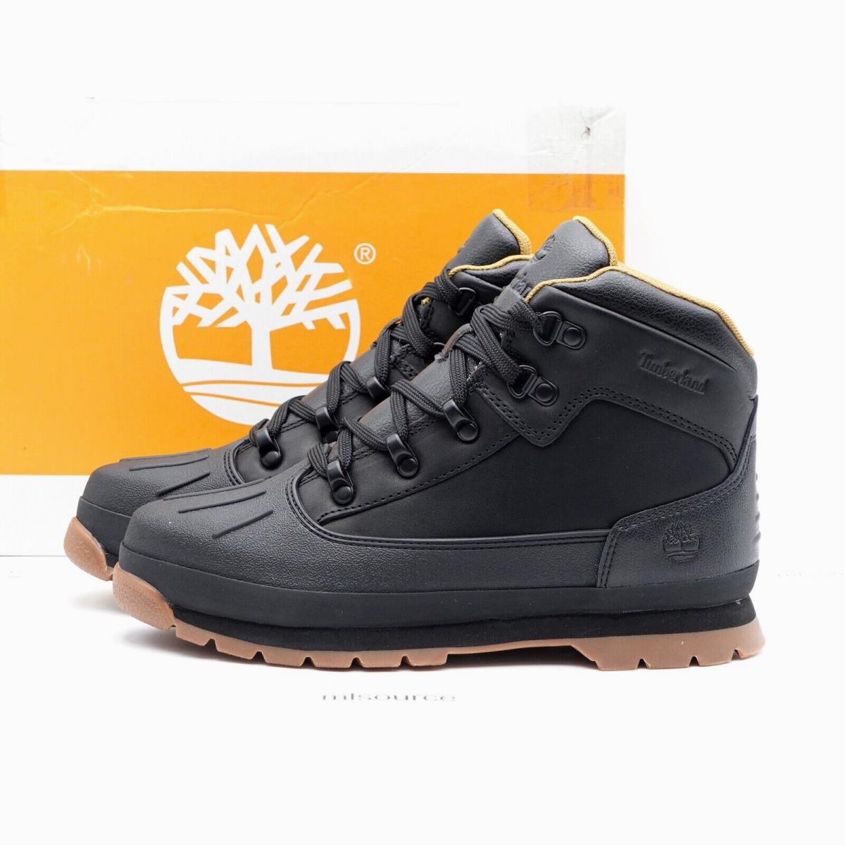 Size 6.5Y Youth / 8 Women`s Timberland Euro Hiker Shell Toe Boots TB-0A1NJF-001