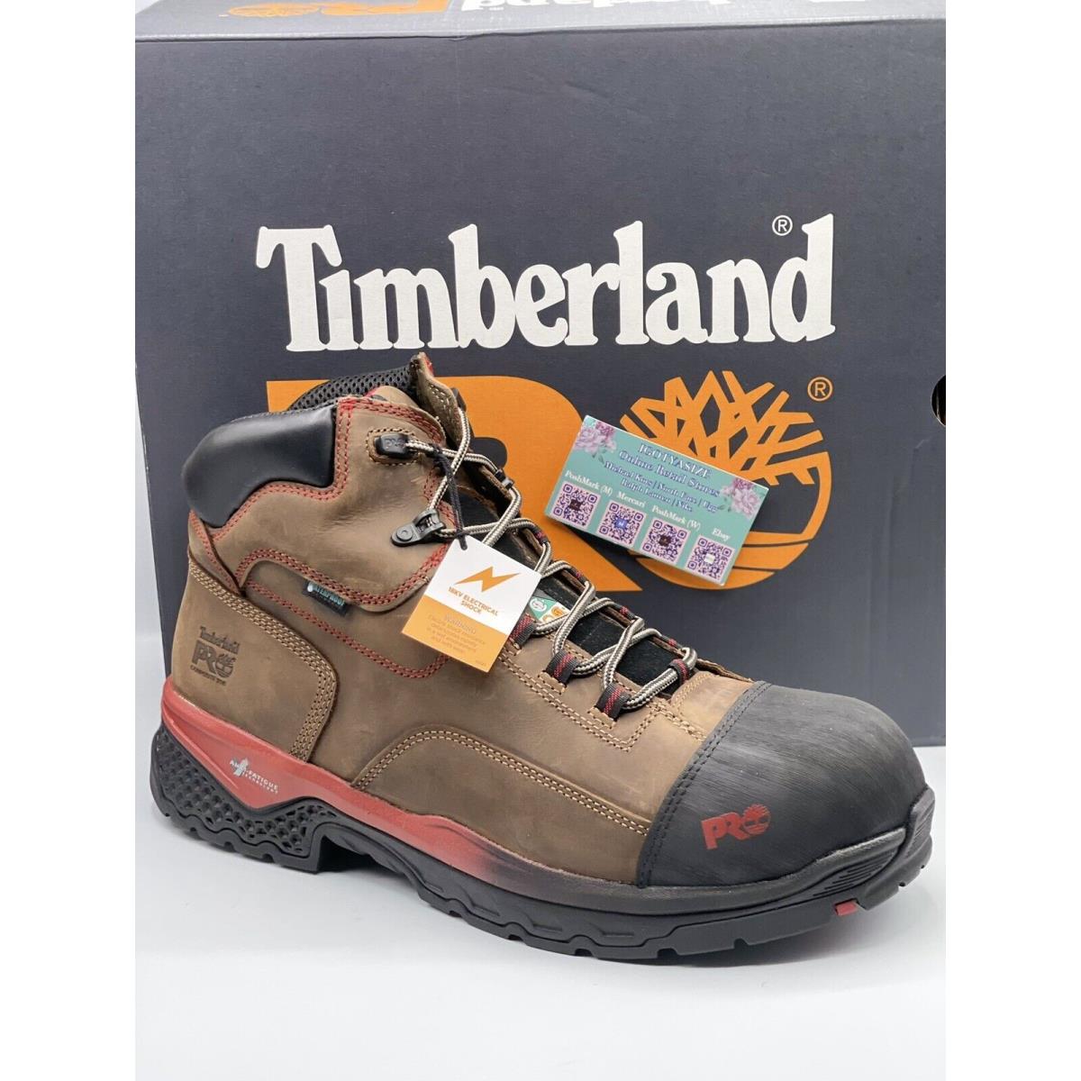 Timberland Pro 6 Bosshog Composite Safety Toe Waterproof Leather Boot Size 14