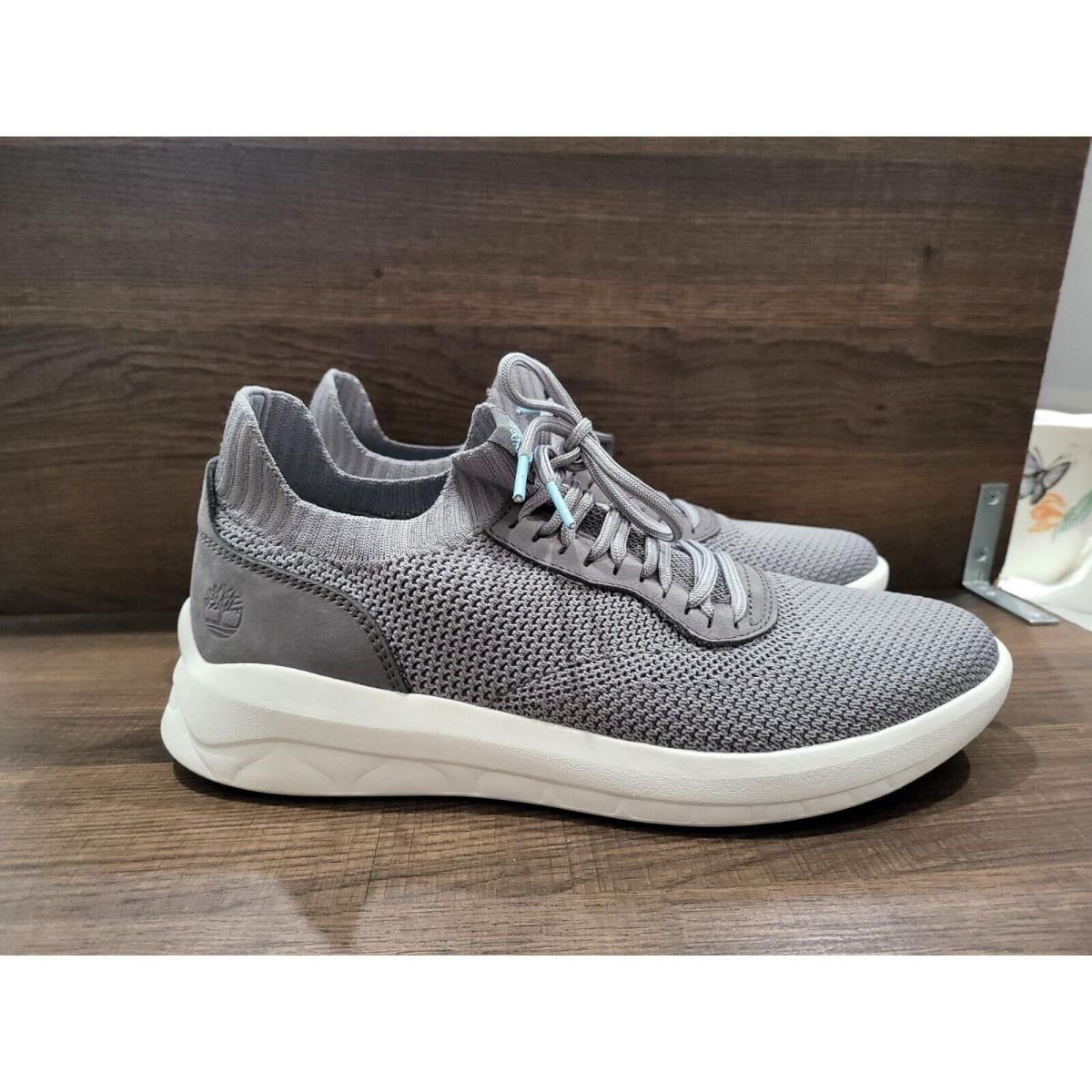 Timberland Men`s Bradstreet Ultra-knit Oxford Medium Grey Knit 11M