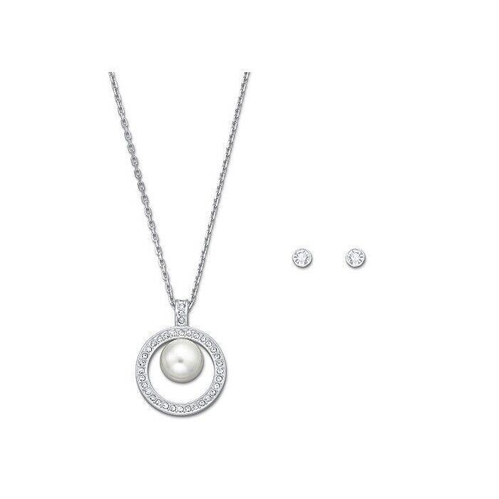 Swarovski Crystal Appear Pearl Set Earring Pendant 5048087