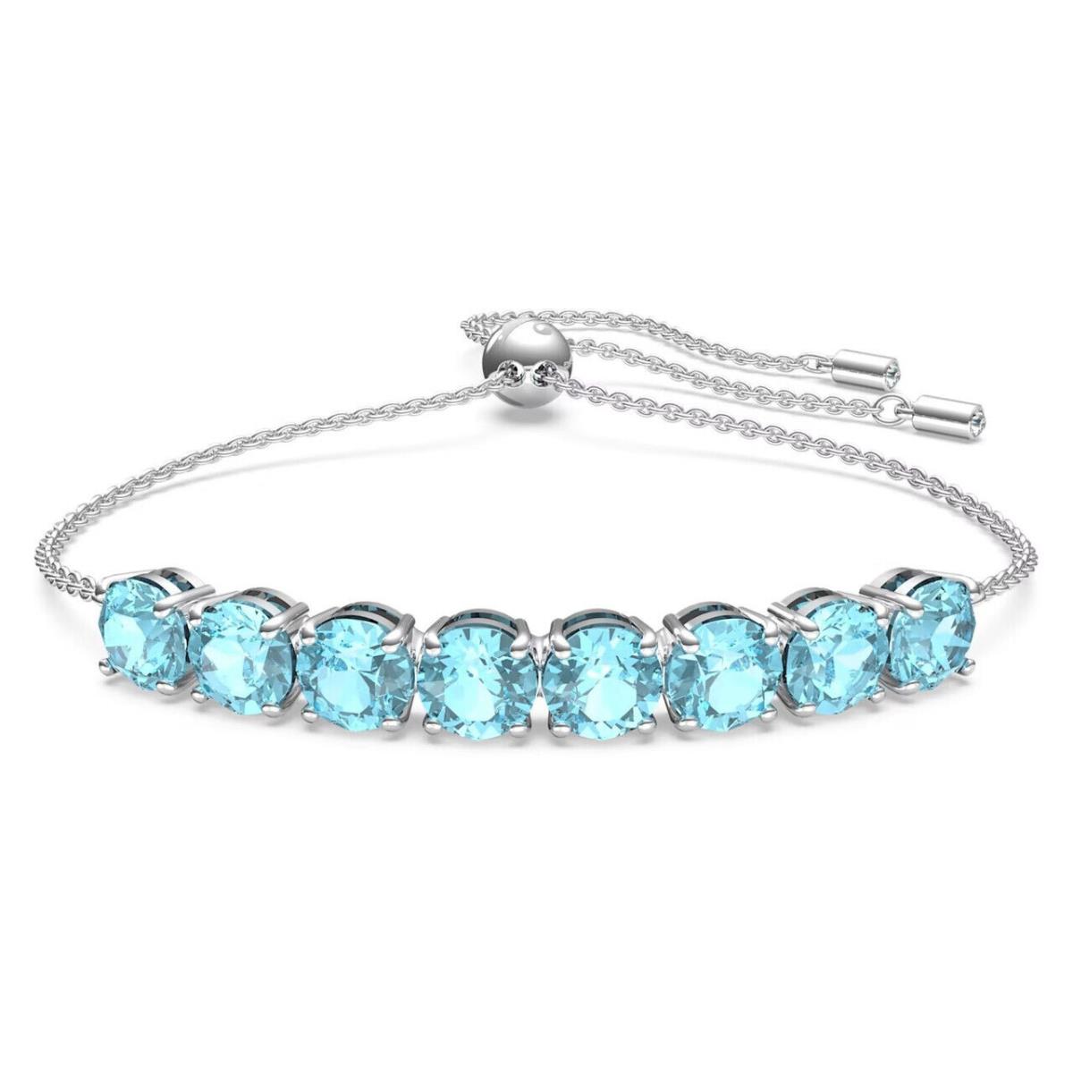 Swarovski Exalta Bracelet Blue Rhodium Plated -5643755