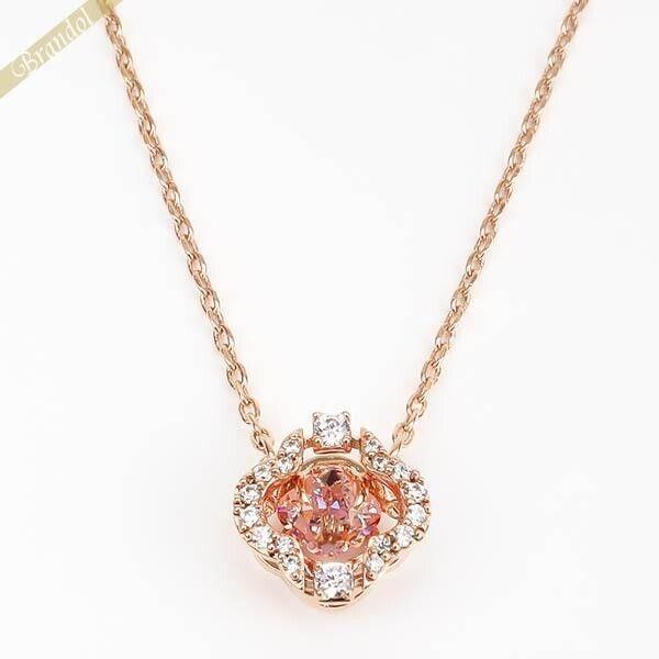 Swarovski Sparkling Dance Clover Pink Rose Gold-tone Plated- 5639186