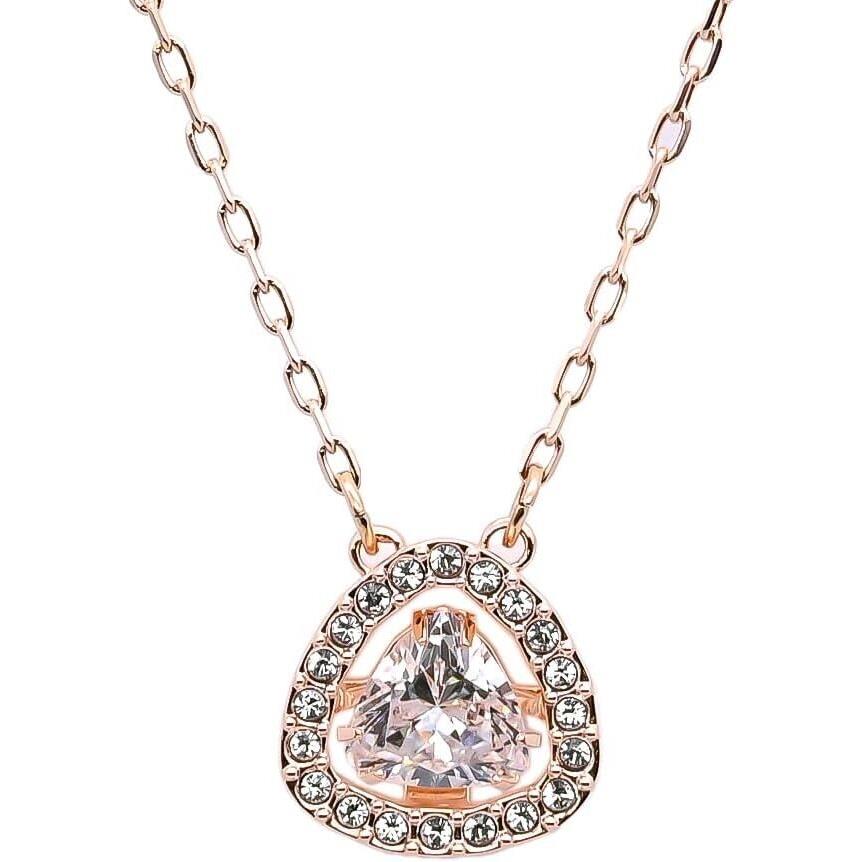 Swarovski Millenia Necklace Trilliant Cut Rose Gold-tone Plated - 5640292