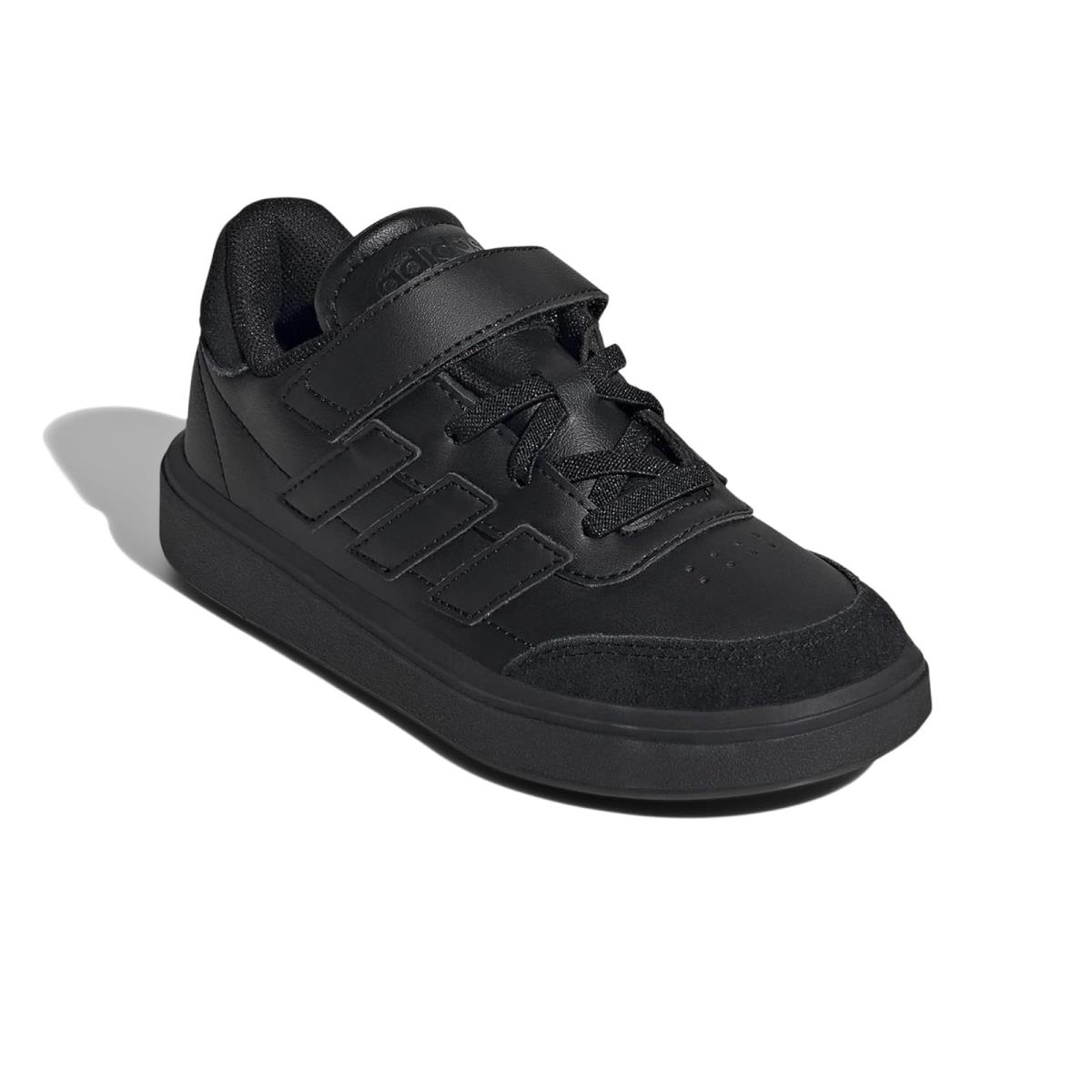 Children Unisex Shoes Adidas Kids Court Block Shoes Little Kid - Black/Black/Black